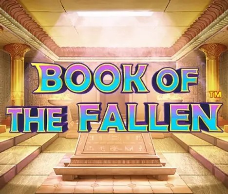 Official Slots logo: Book of the Fallen by Pragmatic Play at Betmatch