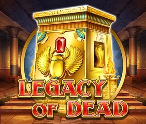 Enjoy Legacy of Dead by Play’n GO – logo hosted on betmatchcasinohu.com